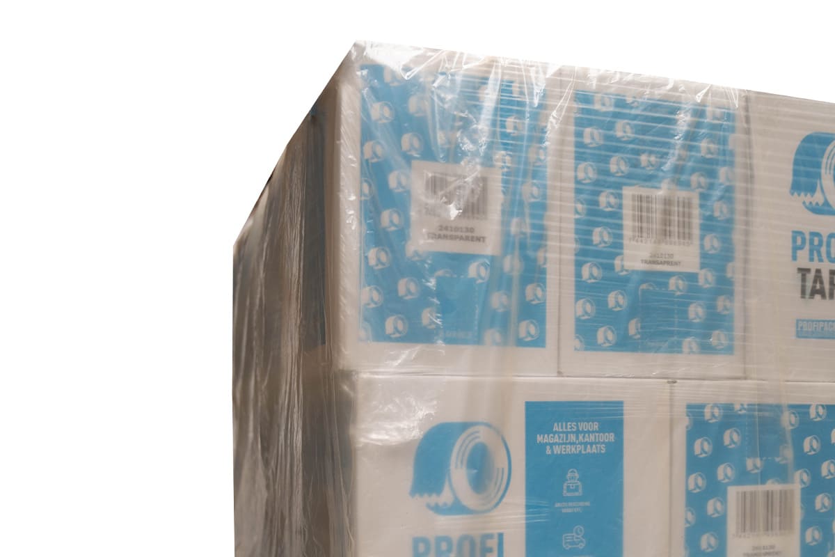 Plastic pallethoezen transparant EURO pallet - 210 cm (45 st)