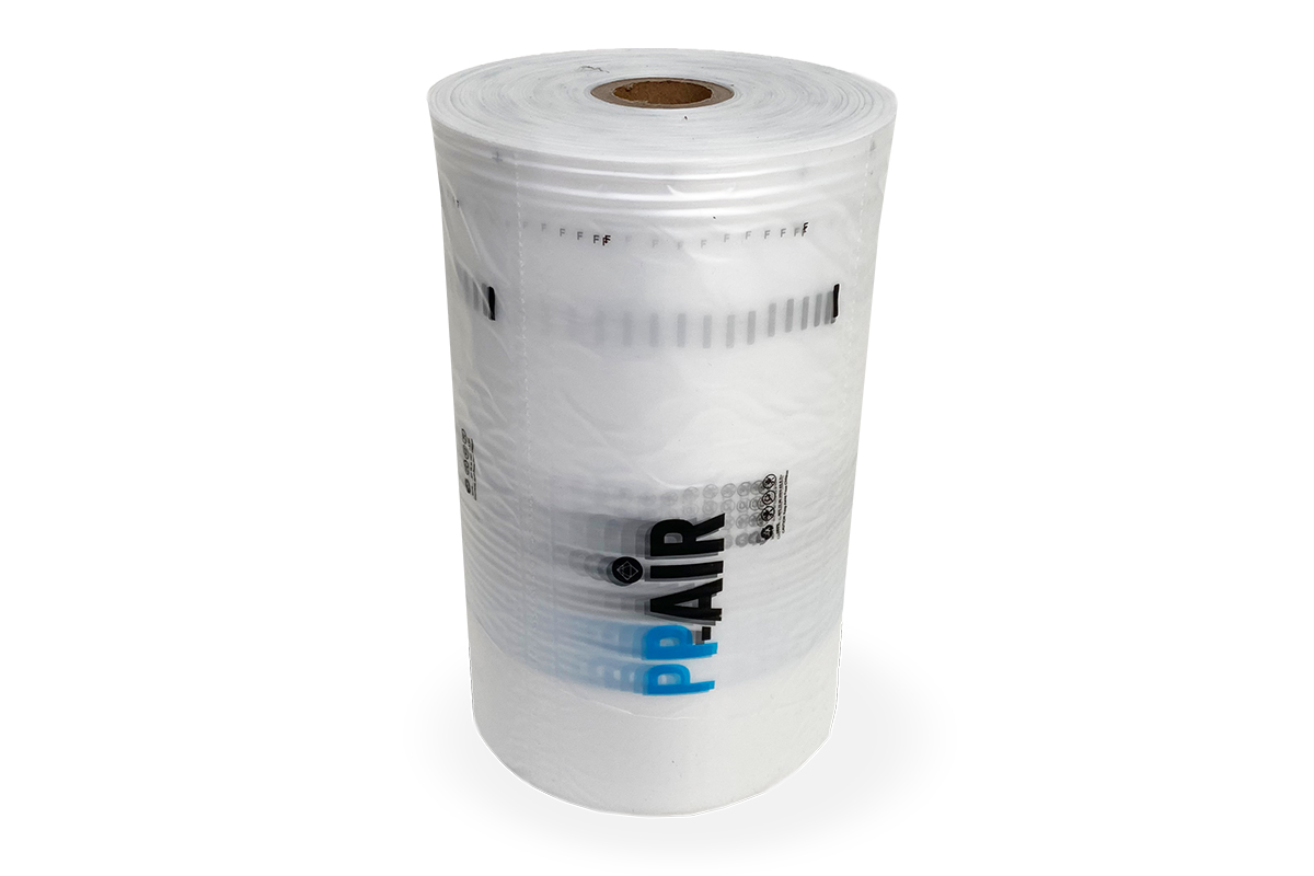 PP air luchtzakjes machine NANO 4 - met 2 rollen folie en voetpedaal