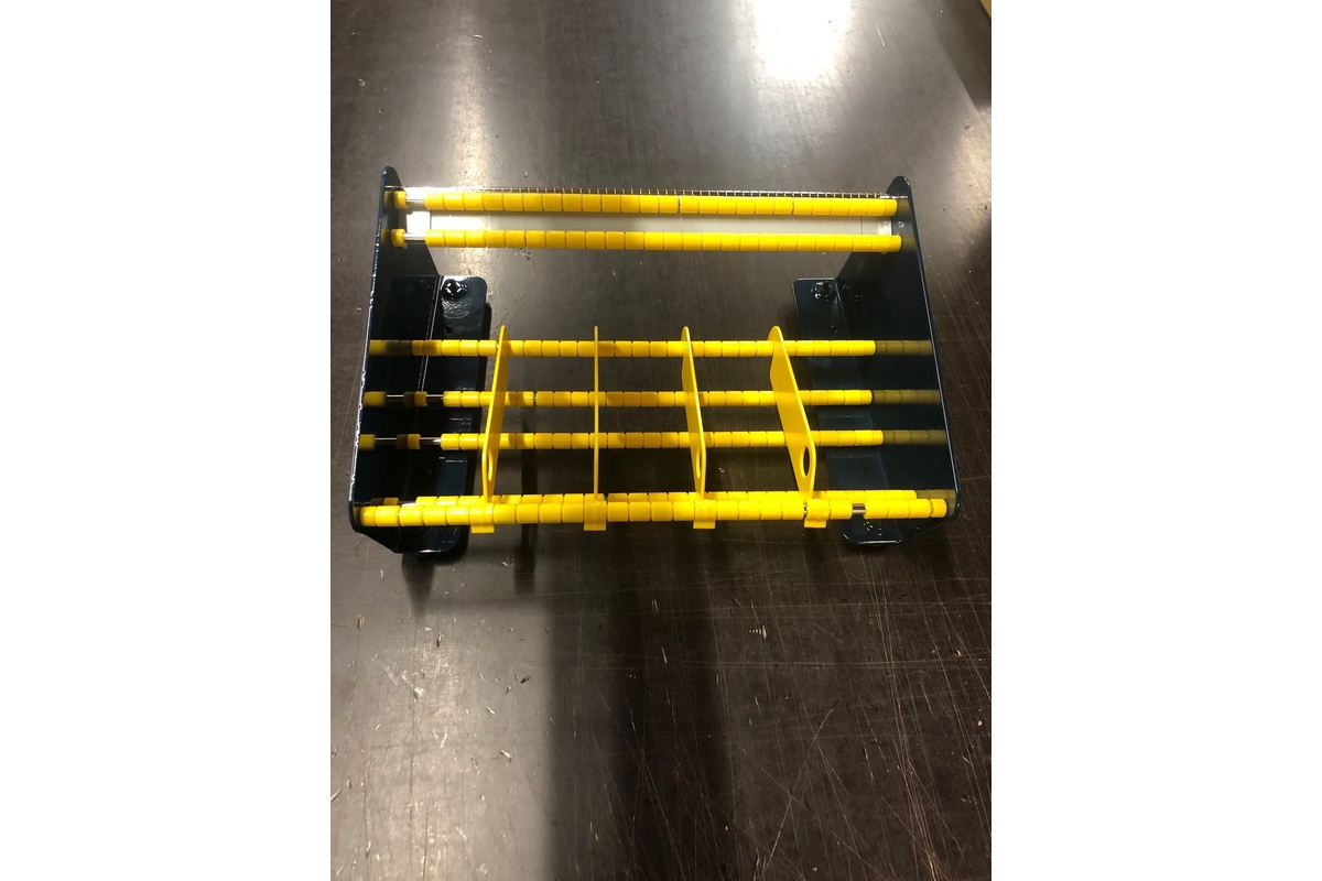 Etiketten dispenser groot LB1018 - 26,6cm breed (voor 5 rollen)