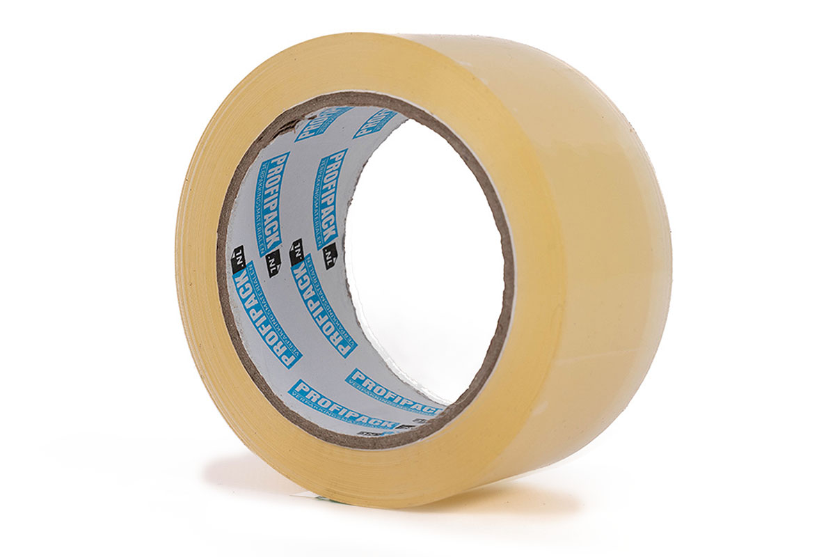PP Acryl Tape transparant - 48mm x 66m