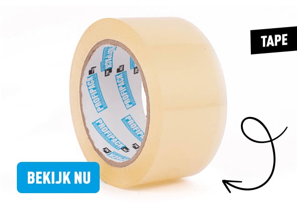 PVC tape - webshop verpakkingen