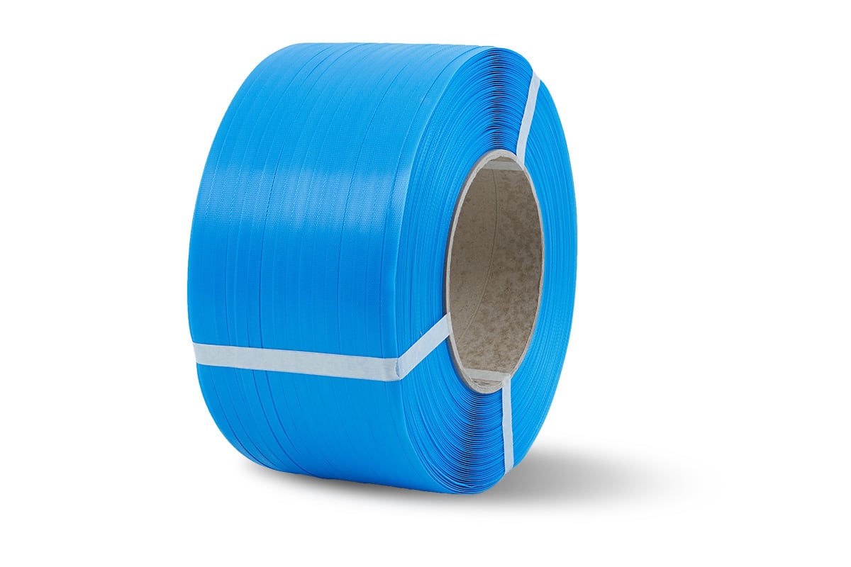 PP omsnoeringsband blauw - 12mm x 3.000m x 0,55mm