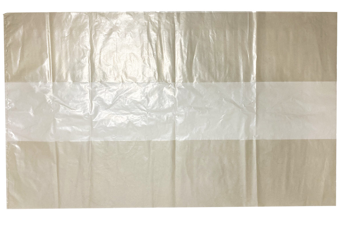 Afzuigzak transparant - 500 x 150/150 x 1350mm x 100my (5 st)