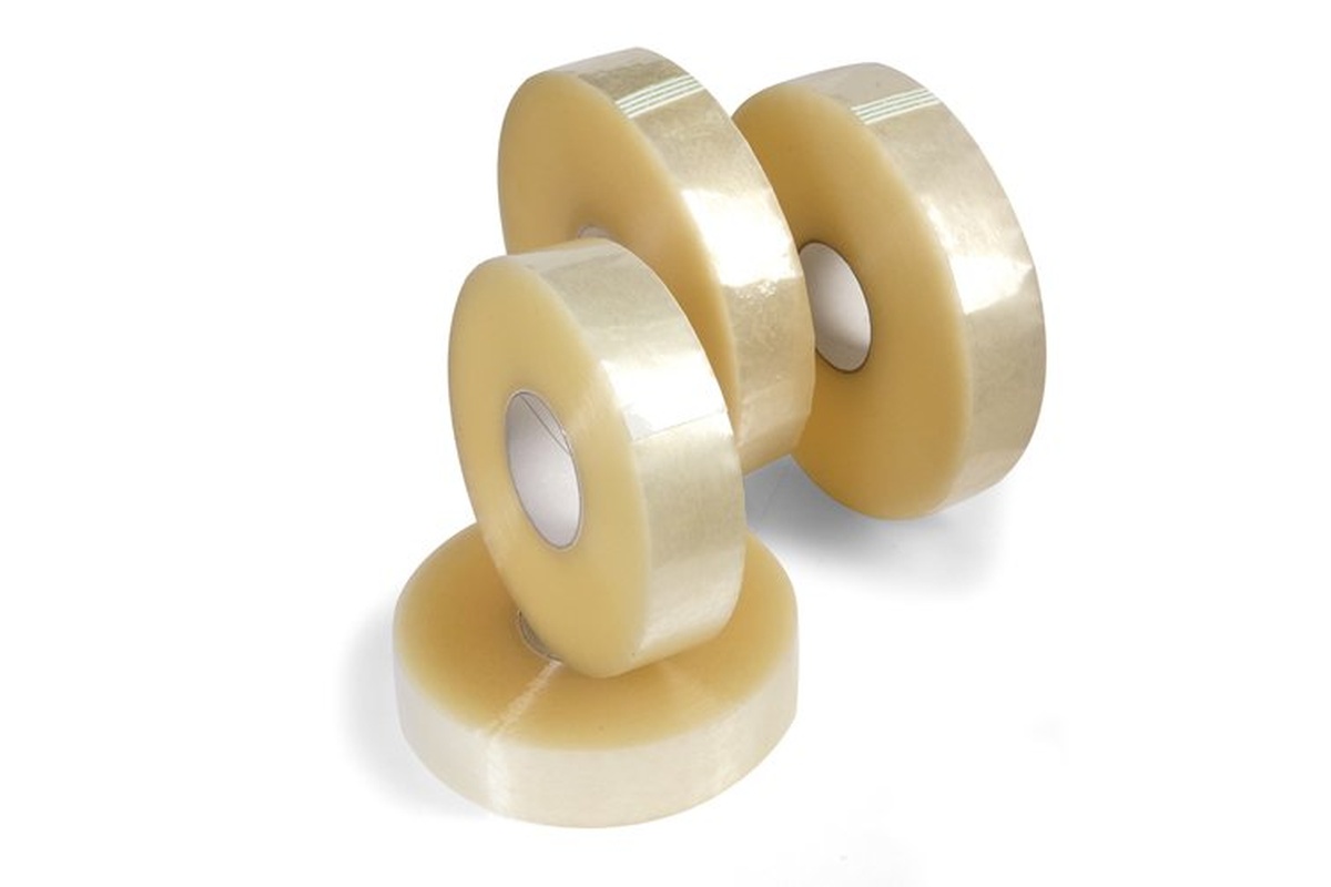 Machinetape PP transparant Solvent - 48mm x 990m