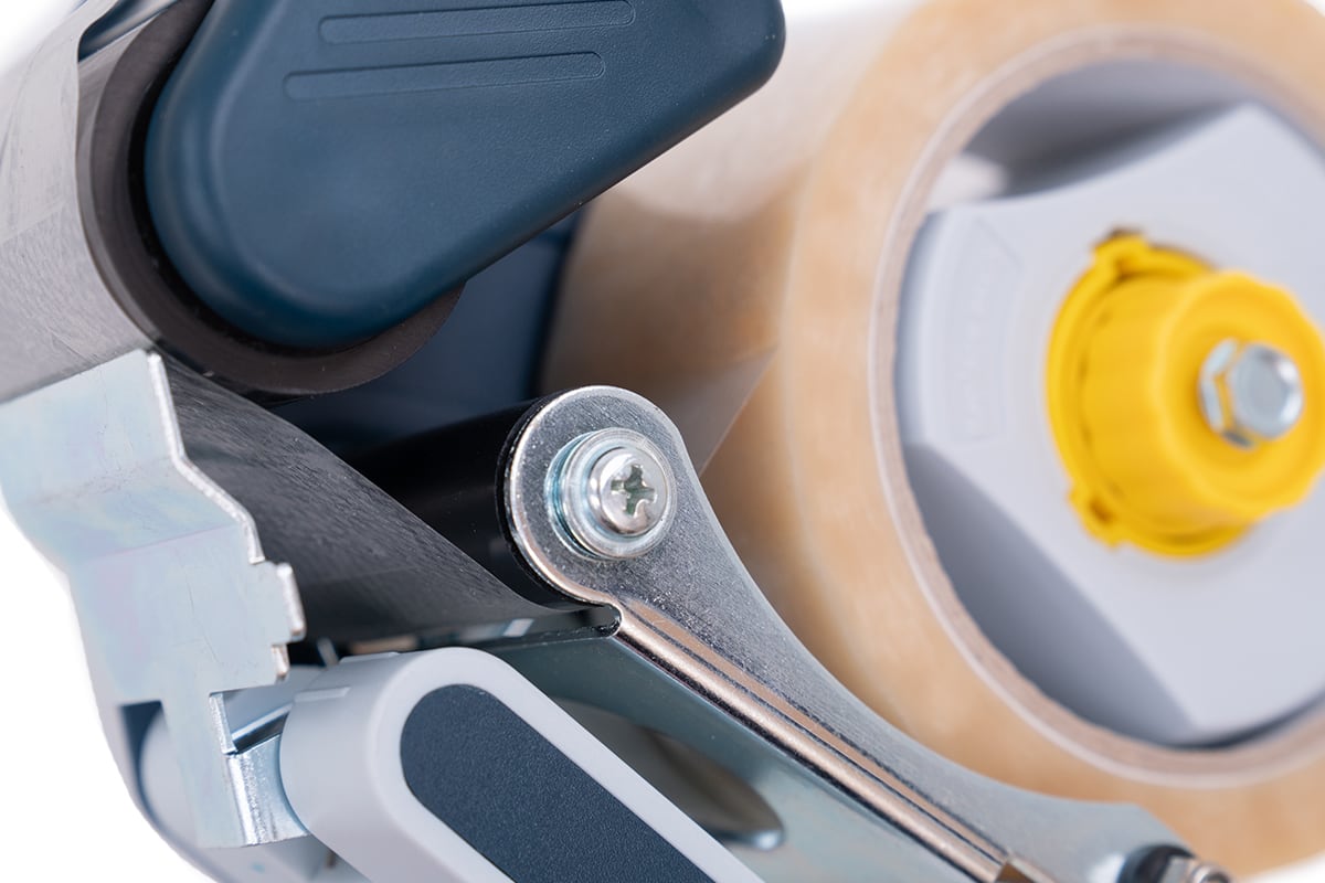Bonus Tape dispenser twin core + safety 50mm (koker 76 en 38mm)