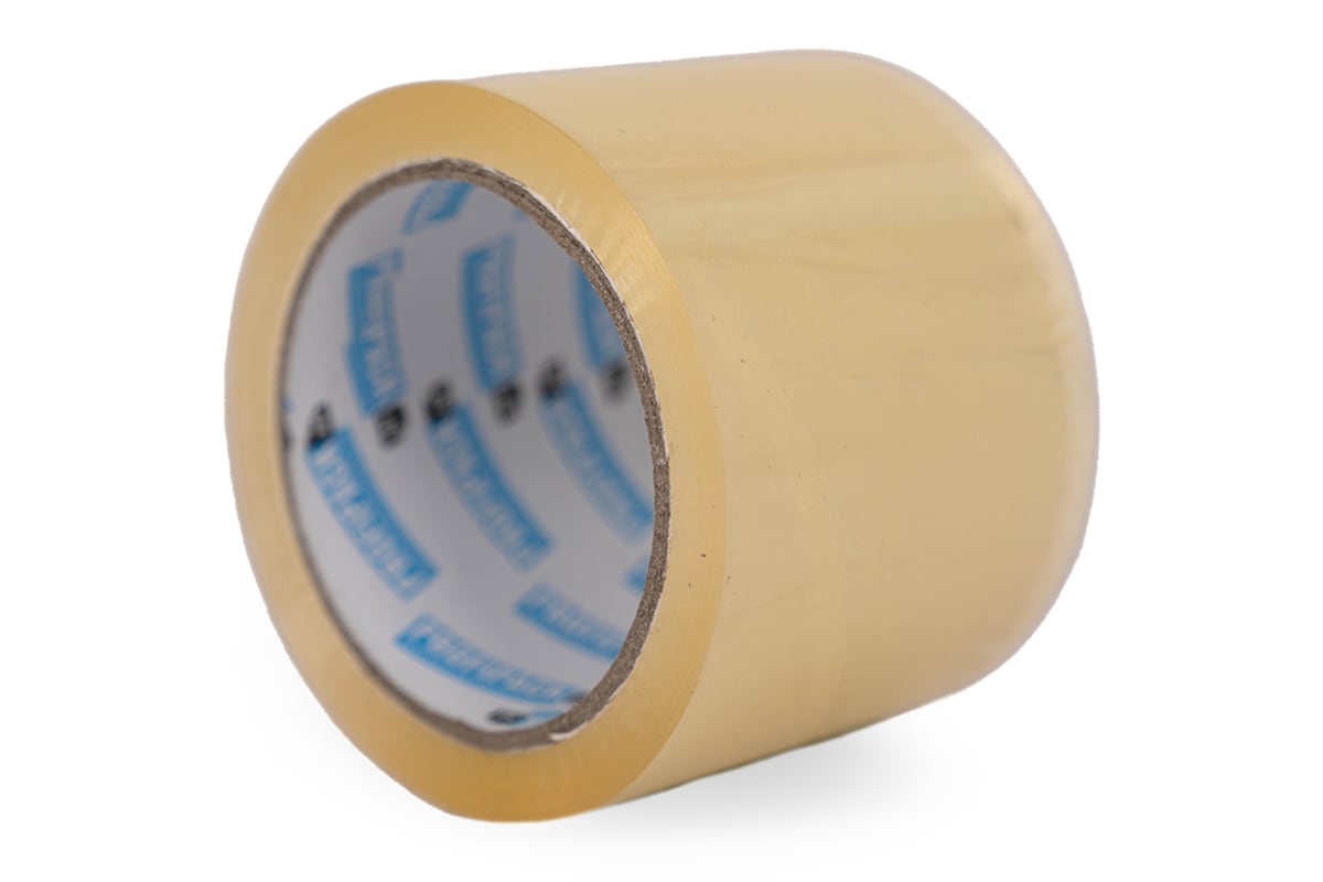 slagader Stralend verraden PP acryl tape transparant - 75mm x 66m | Profipack