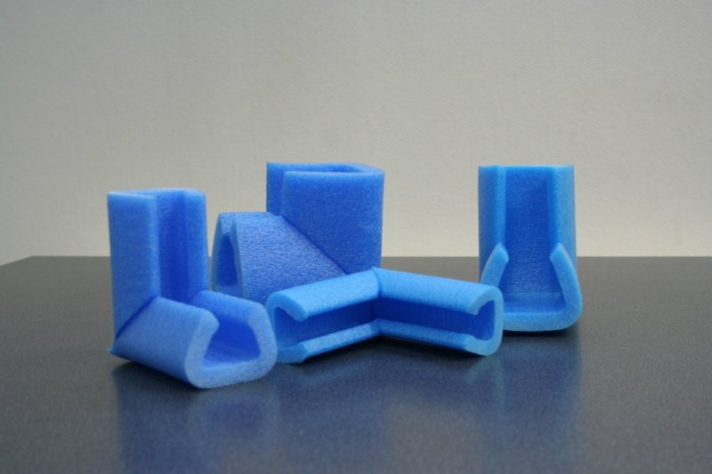 U Schuimprofiel hoekstuk - 25/44mm x 10cm (300 st)