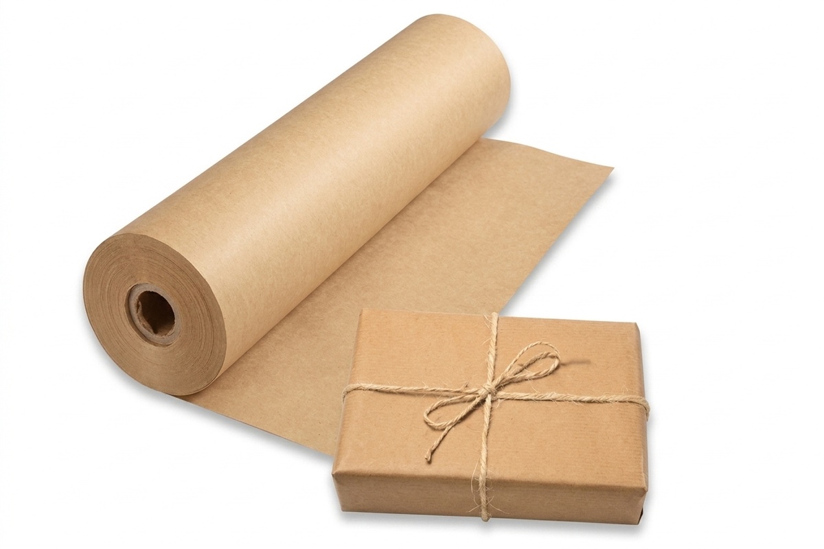 Natronkraft papier - 50cm x 225m x 90gr