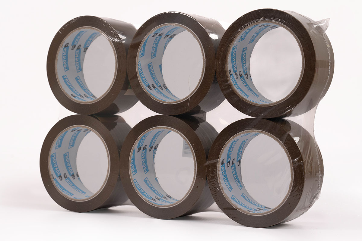 PP hotmelt verpakkingstape bruin - 50mm x 66m