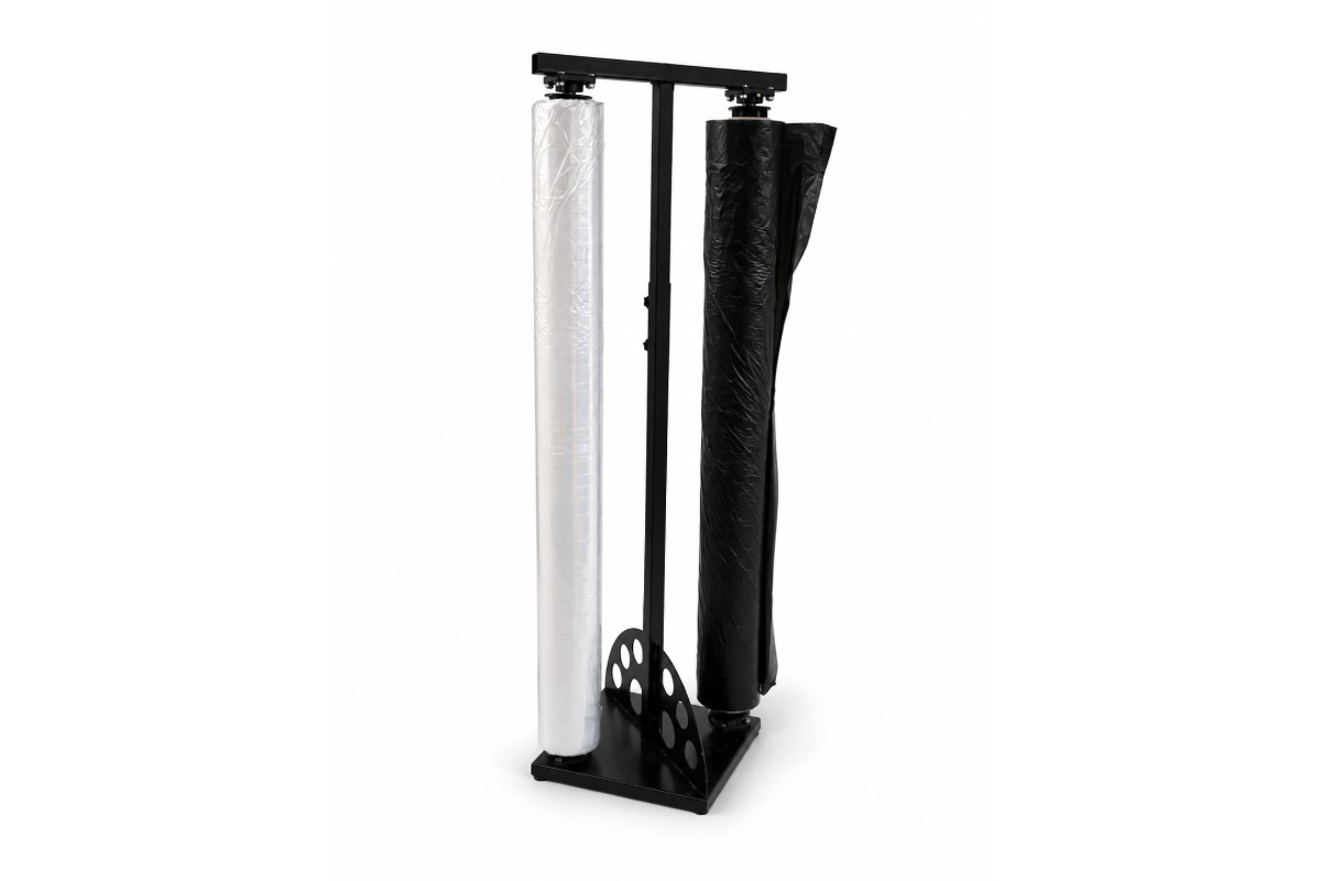 Topvel dispenser verticaal dubbel - 120 - 180cm