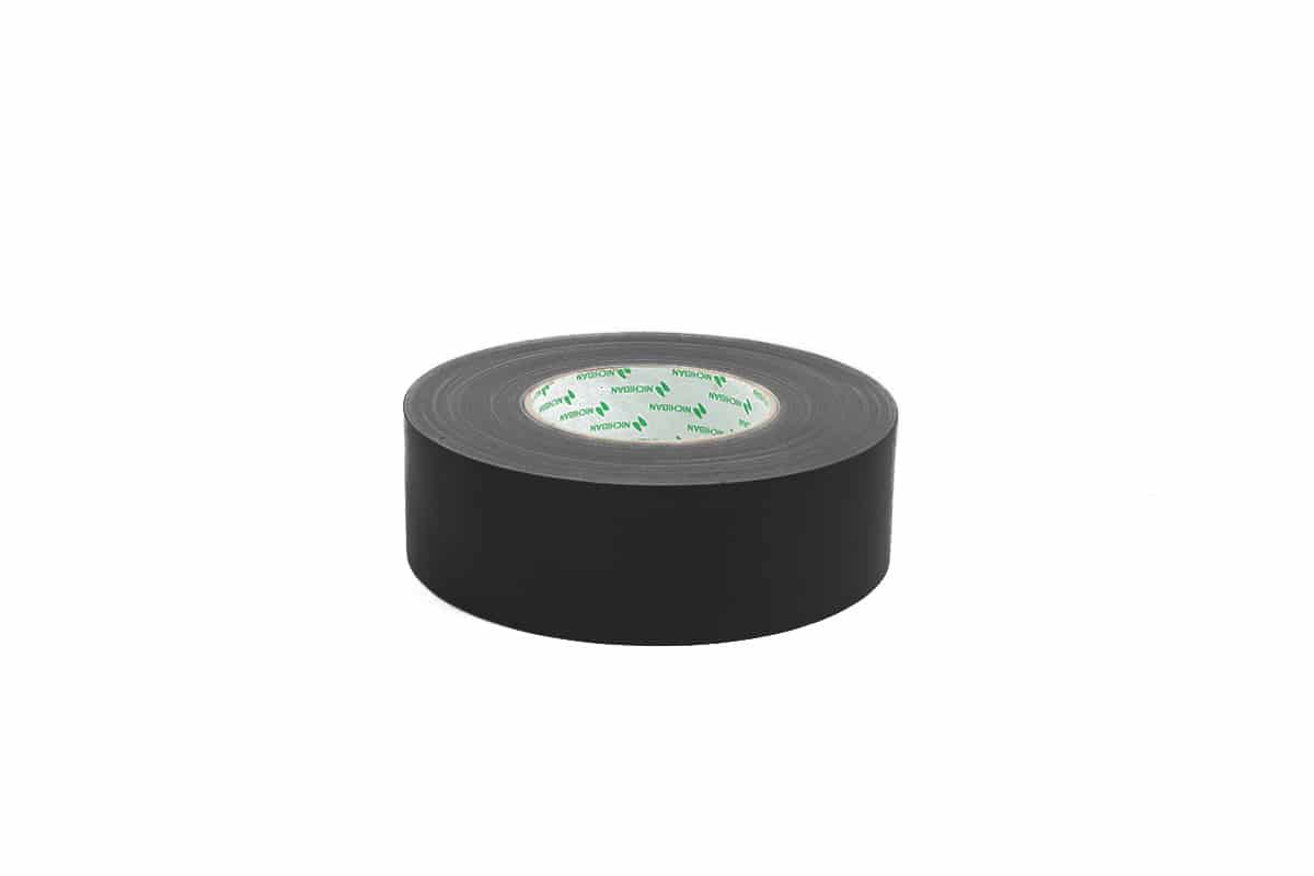 Nichiban® 1200 gaffa tape zwart - 50mm x 50m