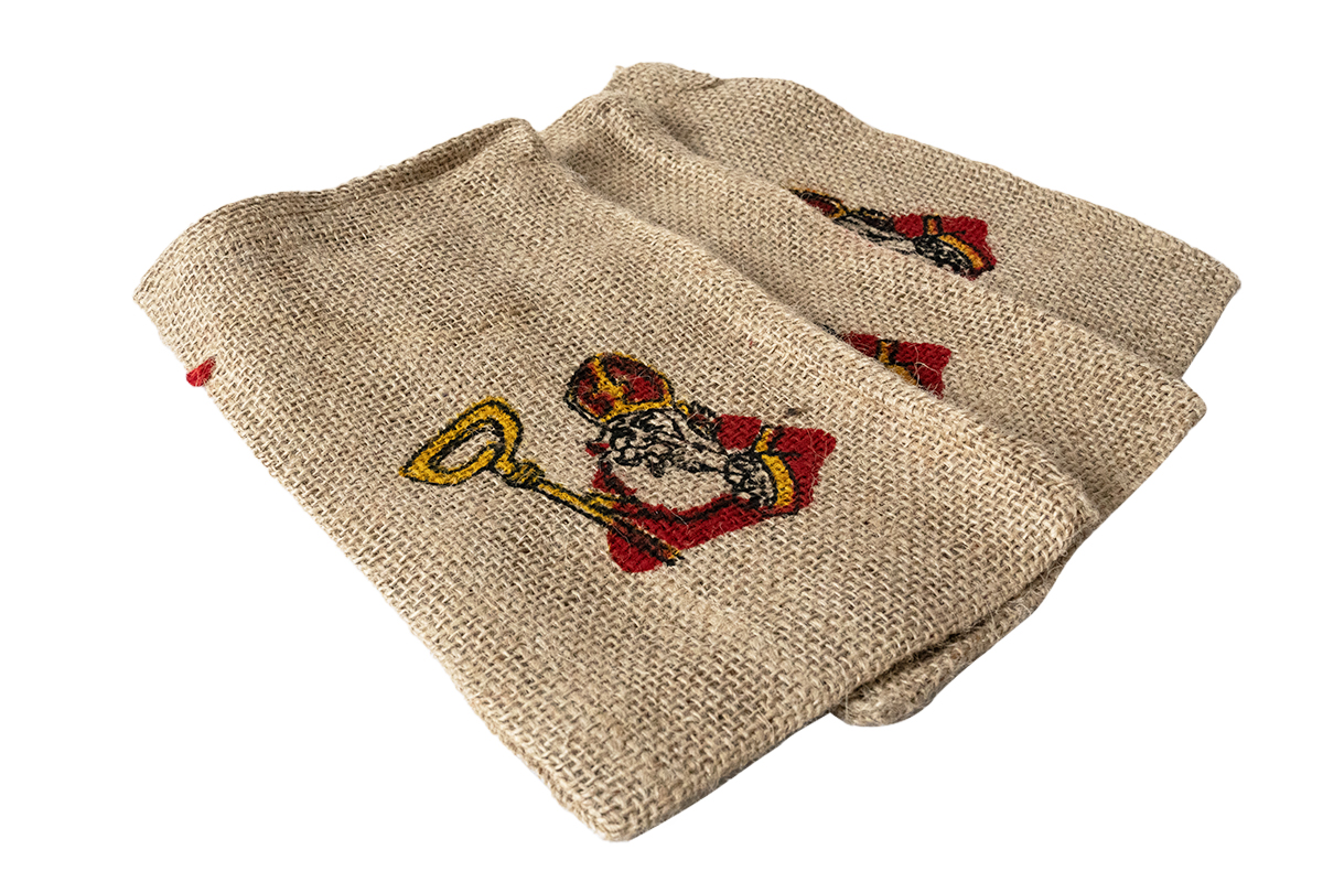 Jute zak Sinterklaas - 51 x 86cm 