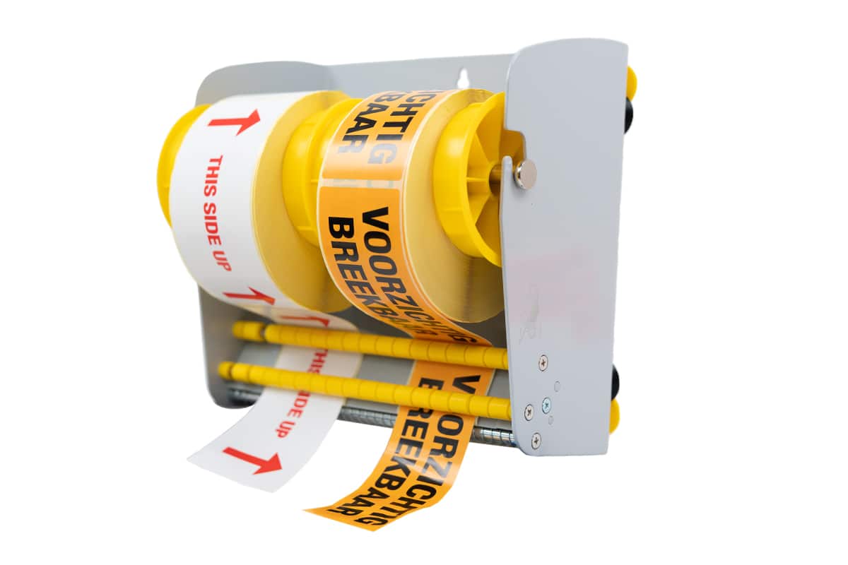 Etiketten dispenser Uni LD816 - 21,5cm breed (voor 4 rollen)