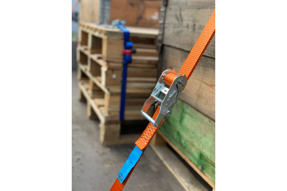 Oranje spanband