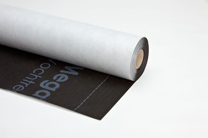 Megatec spinvlies dakfolie budget - 150cm x 50m (115gr/m²)