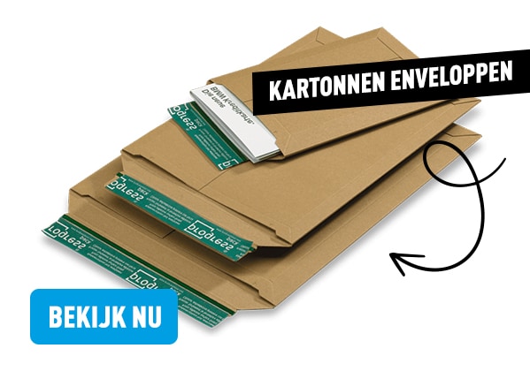 Verzendverpakkingen kopen - kartonnen enveloppen