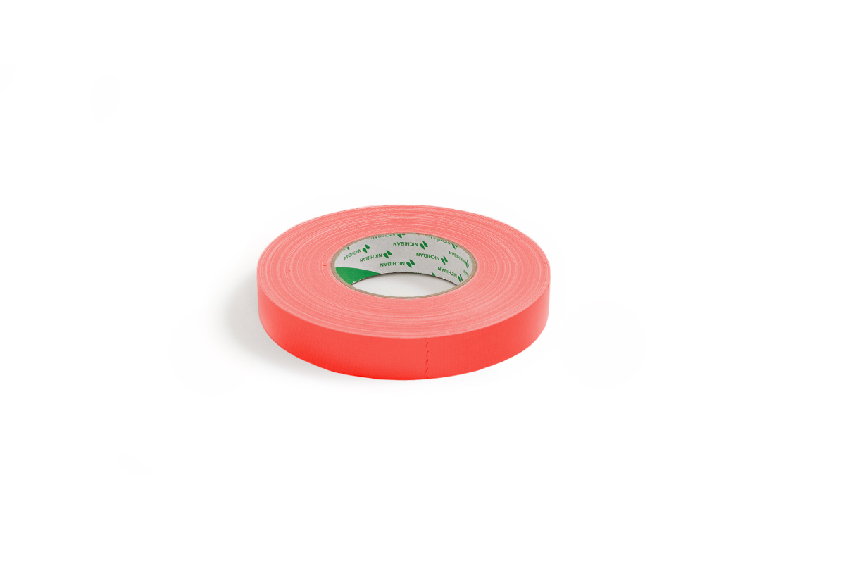 Nichiban® 1200 gaffa tape rood - 19mm x 50m Nichiban® 1200 gaffa tape rood - 19mm x 50m