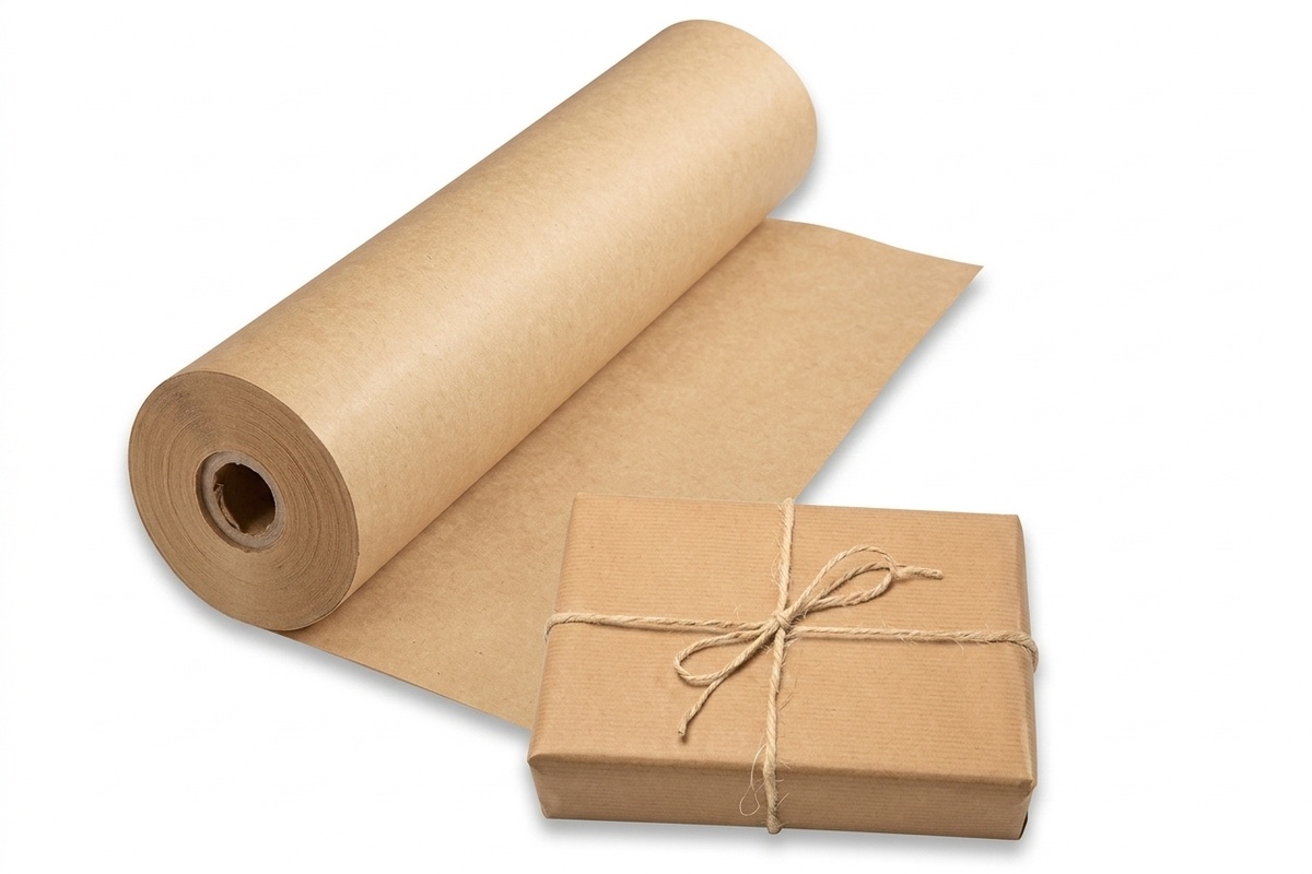 Natronkraft papier - 80cm x 275m x 70gr