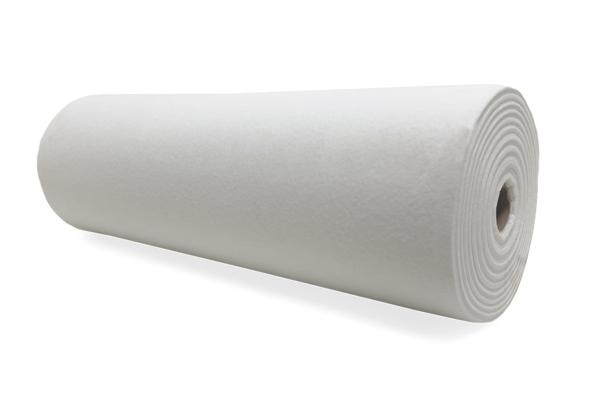 Vloer afdekvlies wit - 60cm x 25m (180gr/m²)