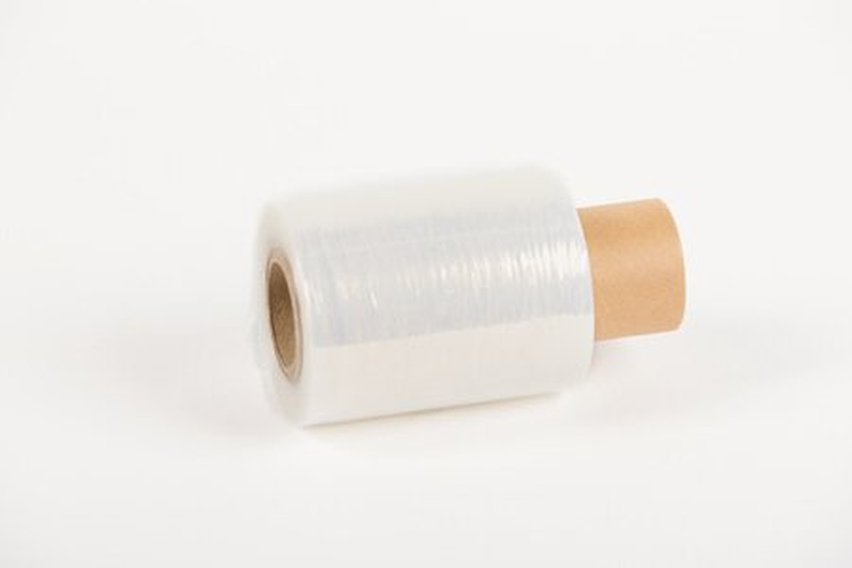 Bundelfolie transparant - 10cm x 150m x 20my (24 st) + GRATIS dispenser