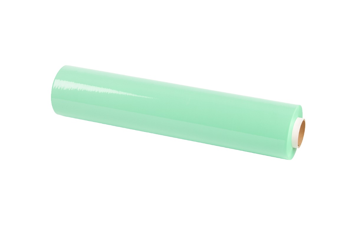 Handwikkelfolie groen - 50cm x 300m x 20my