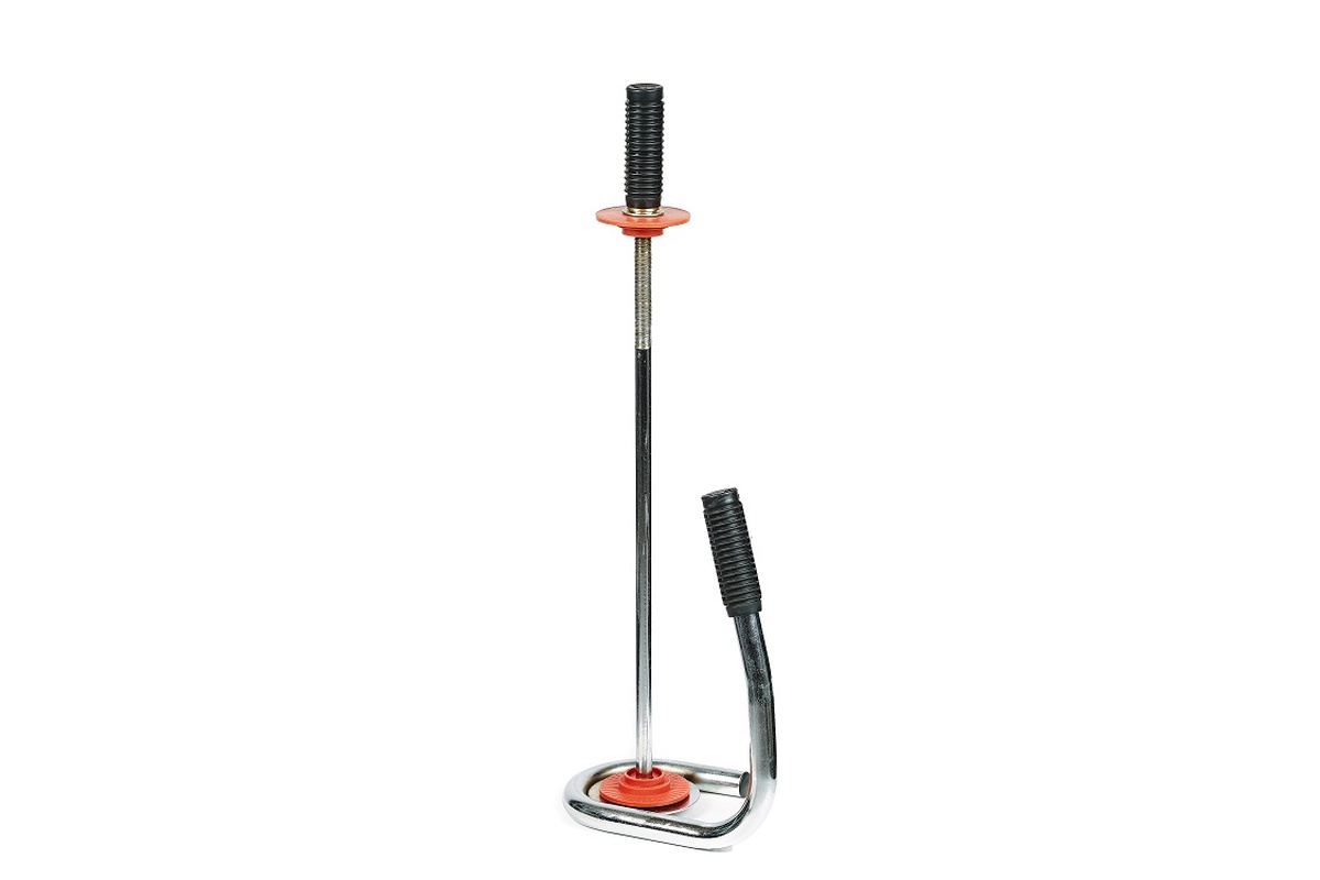 Handwikkelfolie transparant - 50cm x 300m x 20my (6 st) + dispenser chroom