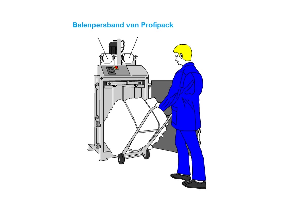 Balenpersband - 9mm x 500m x 30WG