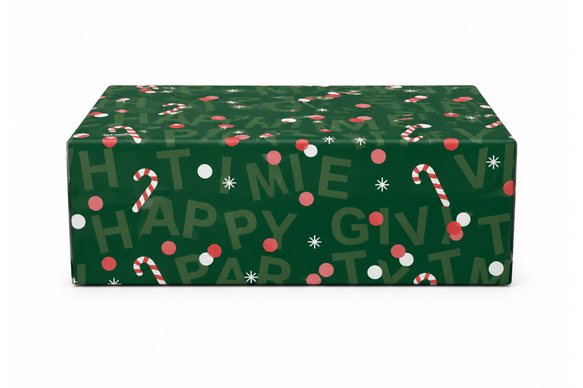 Kerstdoos "Party Time"  - 390 x 290 x 105mm
