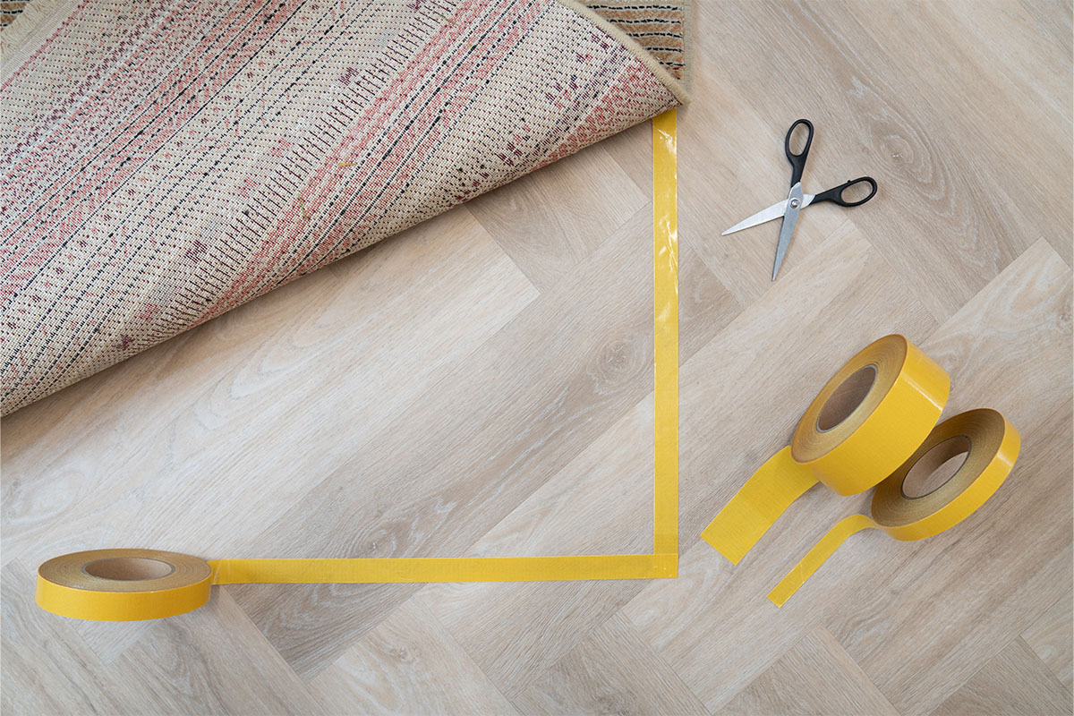 Dubbelzijdige linnentape - 19mm x 25m