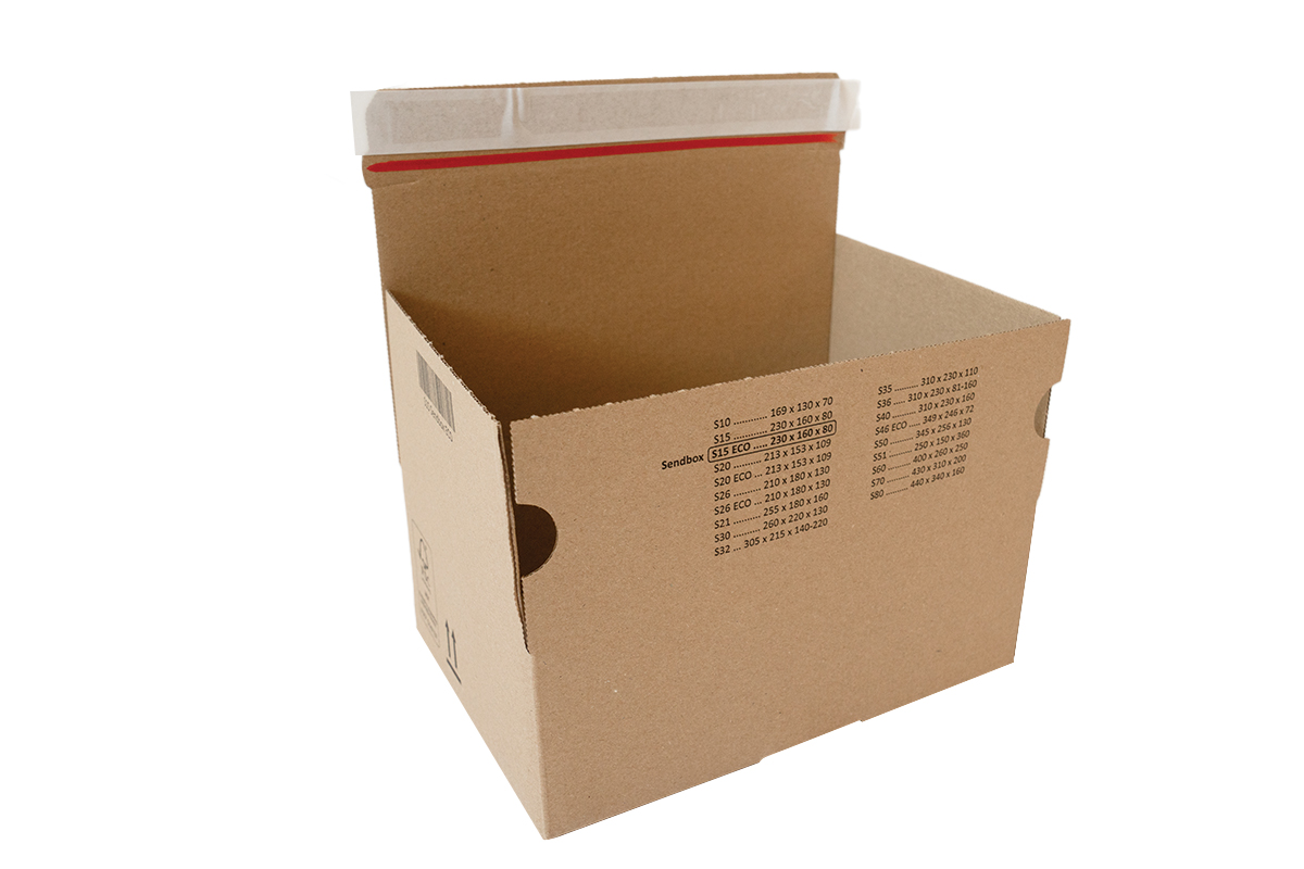 Autolock doos ECO - 213 x 153 x 109mm