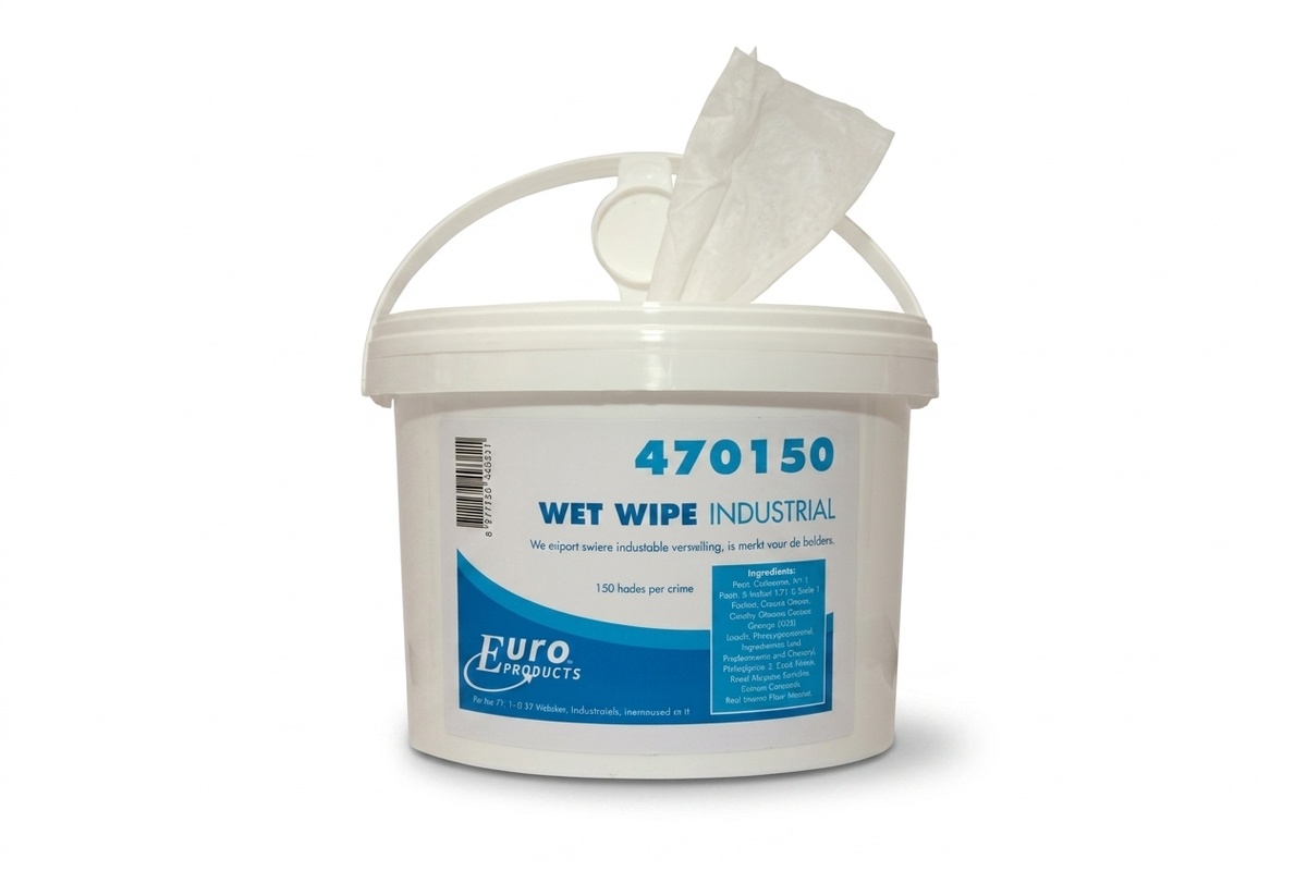 801332 attribuut image1 wet wipes handcleaner emmer 150 vellen
