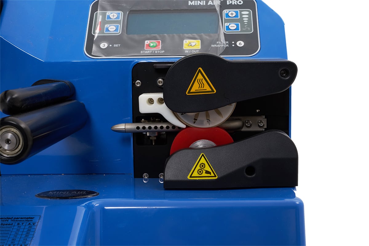 PP-air luchtzakjes machine PROFI showroommodel - 2 rollen luchtzakjes folie 7.1