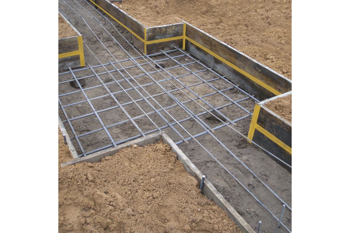 Beton tape geel - 50mm x 33m
