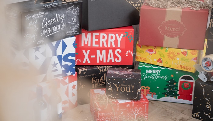 Kerstdozen Profipack - ideaal als kerstpakketdoos