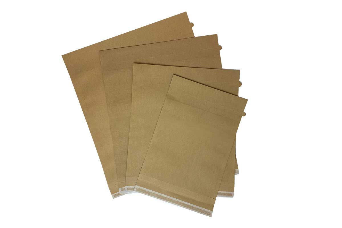 Papieren verzendzakken M retour - 300 x 370mm (250 st)