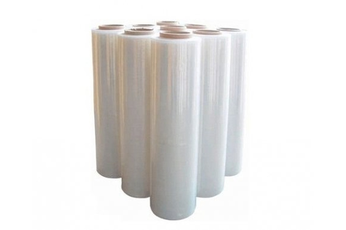 Handwikkelfolie transparant - 45cm x 300m x 17my