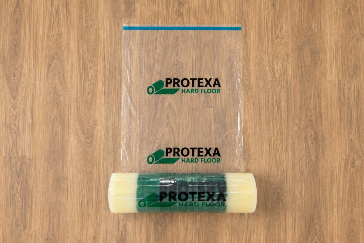 Protexa Harde Vloer Eco Afdekfolie zelfklevend - 60cm x 60m x 60my