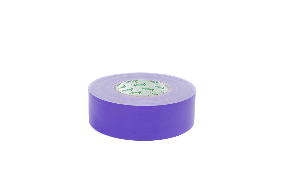 Nichiban® 1200 gaffa tape paars - 50mm x 50m Nichiban® 1200 gaffa tape paars - 50mm x 50m