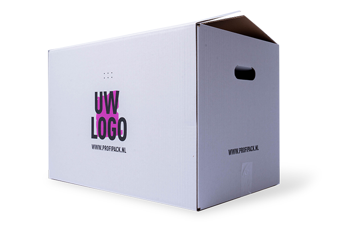 Verhuisdozen autolock bedrukt - meerdere afmetingen beschikbaar