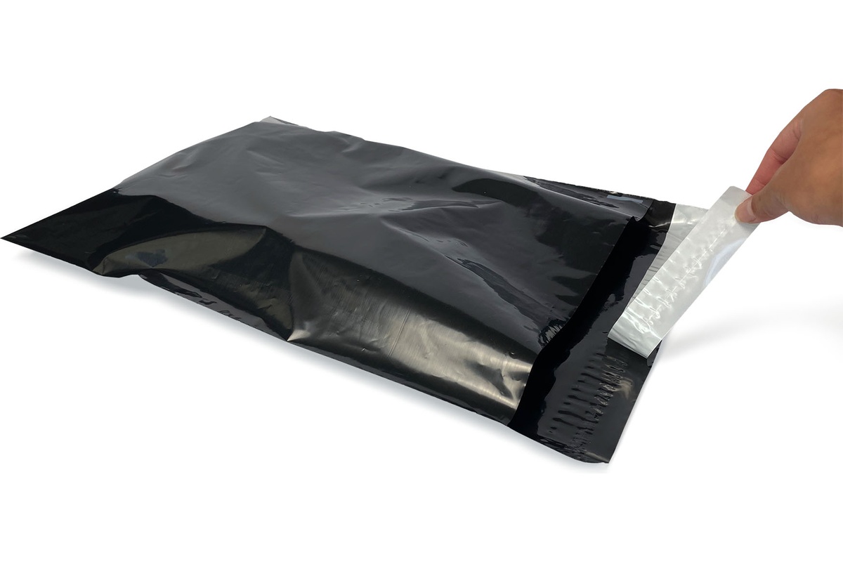 Coex verzendzakken zwart - 165 x 245mm (100 st)