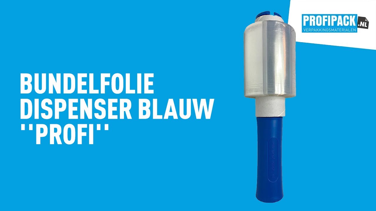 Bundelfolie transparant - 10cm x 250m x 20my