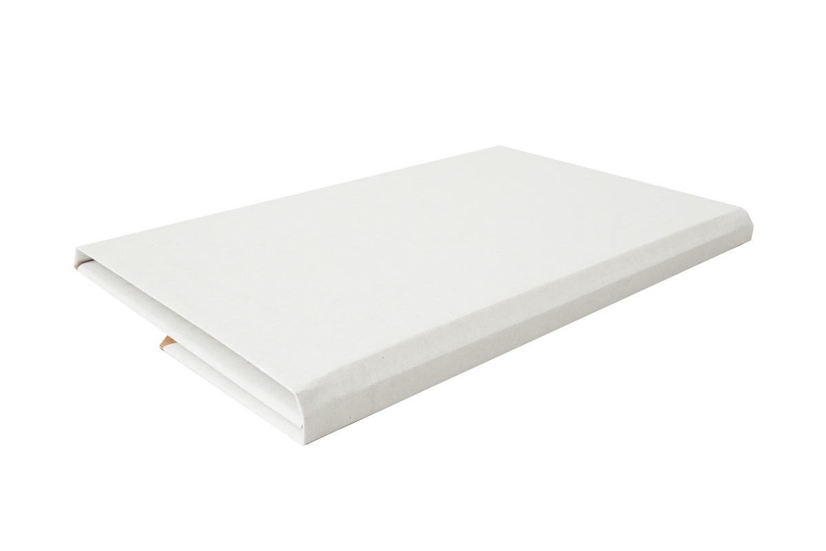 Boekverpakking wit B golf - 445 x 325 x 20mm