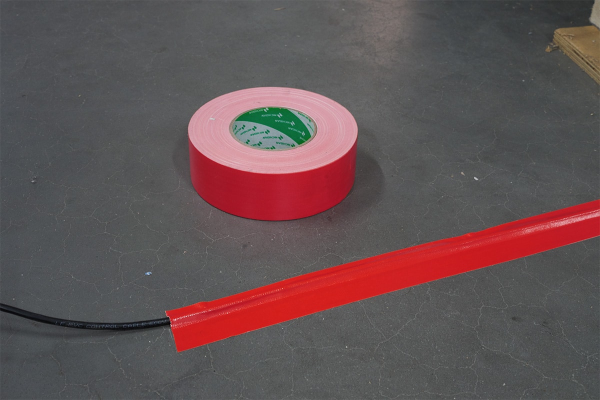 Nichiban® 1200 gaffa tape rood - 75mm x 50m