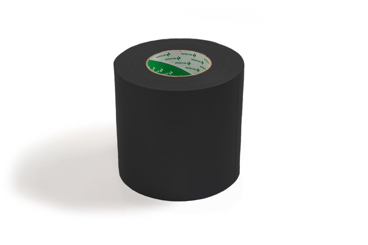 Nichiban® 1200 gaffa tape zwart - 150mm x 50m Nichiban® 1200 gaffa tape zwart - 150mm x 50m