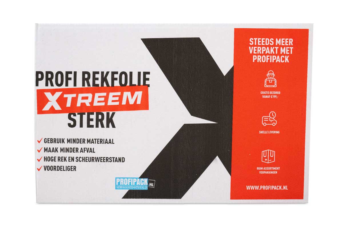 Handwikkelfolie EAGLE Zwart - 50cm x 500m x 12my 