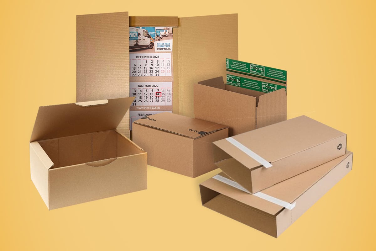 Pakketdozen voor webshops - ecommerce dozen