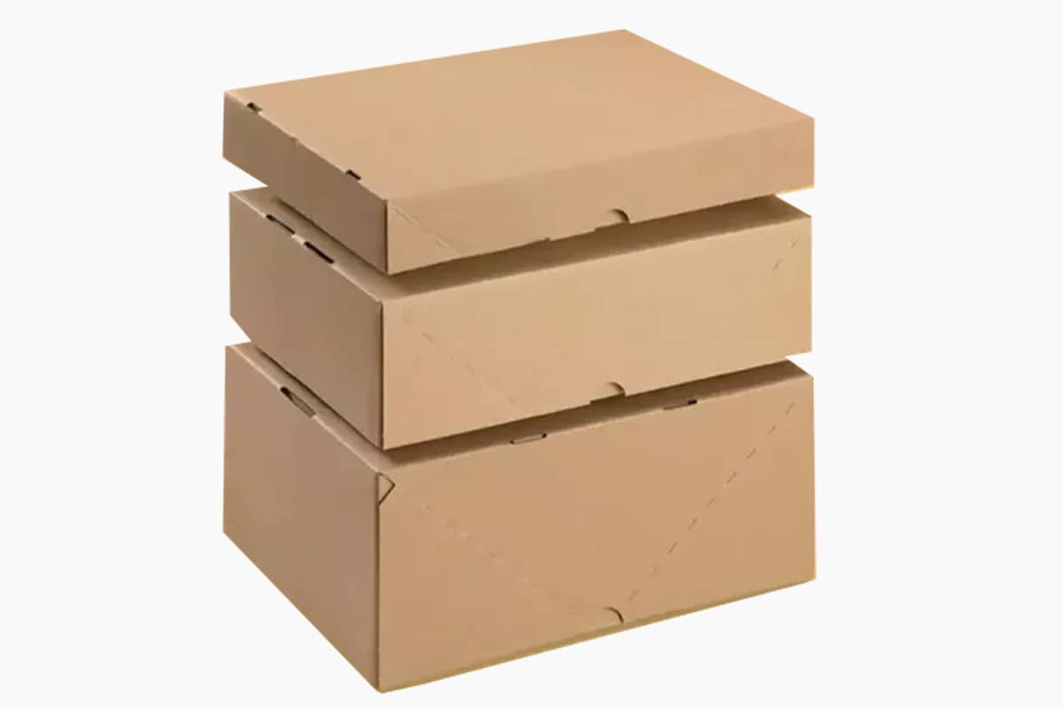 Kartonnen dozen met deksel
