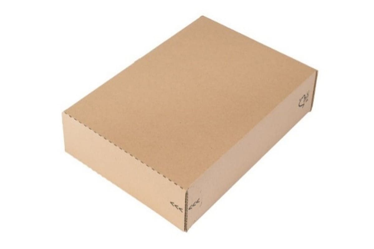 Verzendbox + plakstrip - 305 x 80 x 405mm