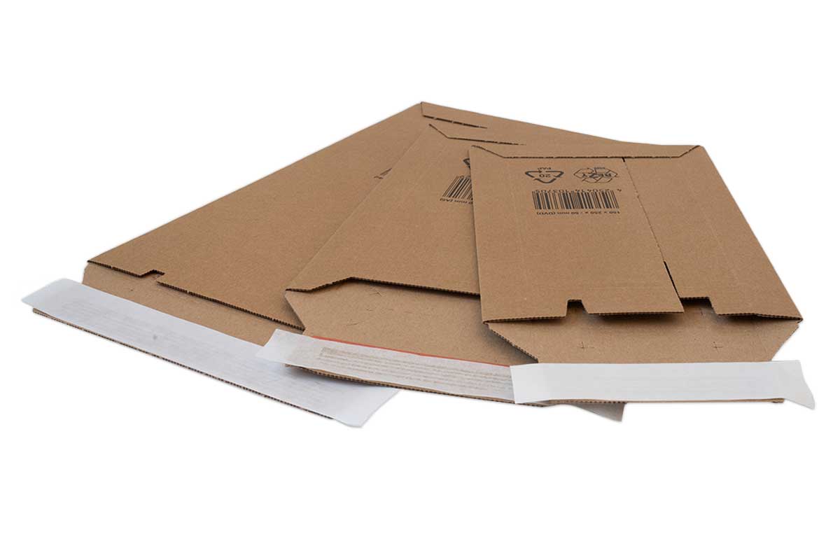 Kartonnen enveloppen Premium - 210 x 292 x 0-50mm (100 st)