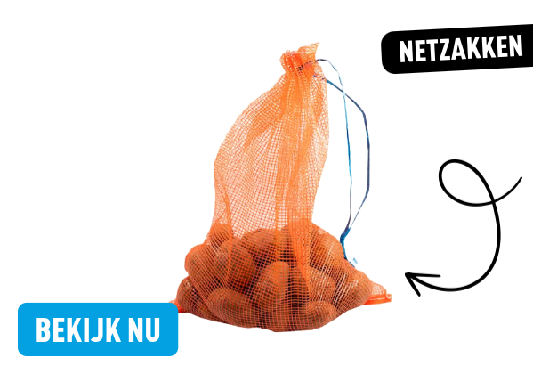 Netzakken - voor groente